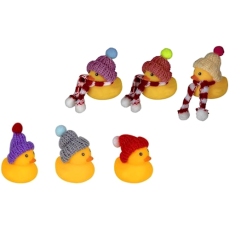 Vinyl Duck with Beanie 5.5cm  